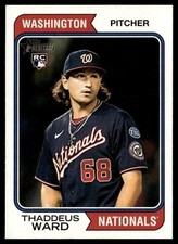 2023 Topps Heritage Thaddeus Ward #576