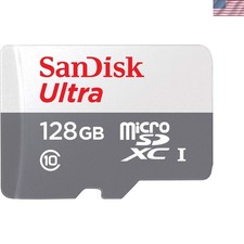 Made for Amazon 128GB microSD Memory Card - White/gray