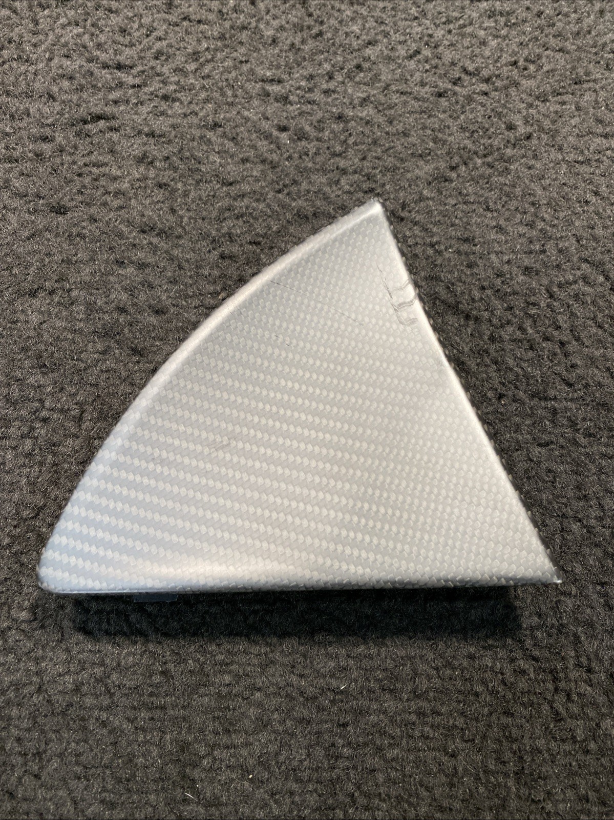 Audi R8 Left Door Matte Carbon Fiber Trim Panel OEM 4S1867409A