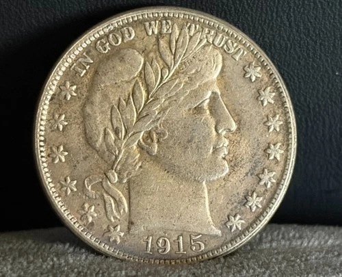 1915-S Barber Half Dollar 50c High Grade A++++