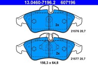 ATE Bremsbelagsatz Scheibenbremse 13.0460-7196.2 FüR Mercedes Sprinter LT VW 28