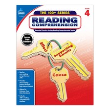 Carson Dellosa Reading Comprehension, Grade 4 Workbook Volume 17  The 100 ...