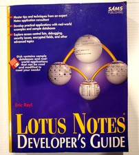 VTG 1994 Lotus Notes Developers Guide Eric Rayl Soft Cover Book with Dis...