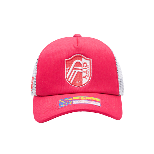 Casquette snapback style camionneur St Louis SC « brouillard » - MLS - vente en gros 3 chapeaux 45€ - Photo 1 sur 5