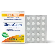 Boiron Sinuscalm (Formerly Sinusalia), 60 Quick Dissolving Tablets