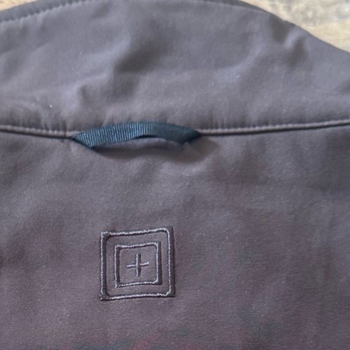5.11 Tactical Valiant Softshell Brown Jacket Convertible To Vest Men's Sz 2XL - Picture 7 of 9