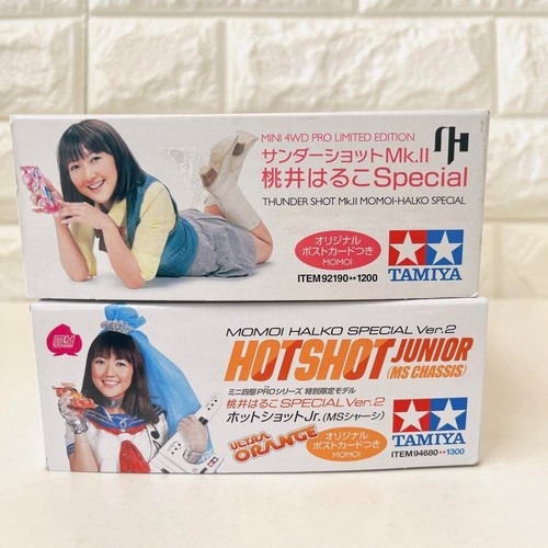 Tamiya Mini 4WD Hot Shot Jr. Thunder Shot Mk.II Haruko Momoi Special Set limited - Picture 2 of 10