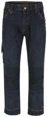 Herock Arbeitshose Kronos Jeanshose Reine Baumwolle bequem & angenehm 7 Tasche