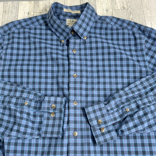 L.L. Bean Shirt Men's Lg Tall Traditional Fit Lumberjack Dadcore Outdoors Camp - Picture 9 of 15