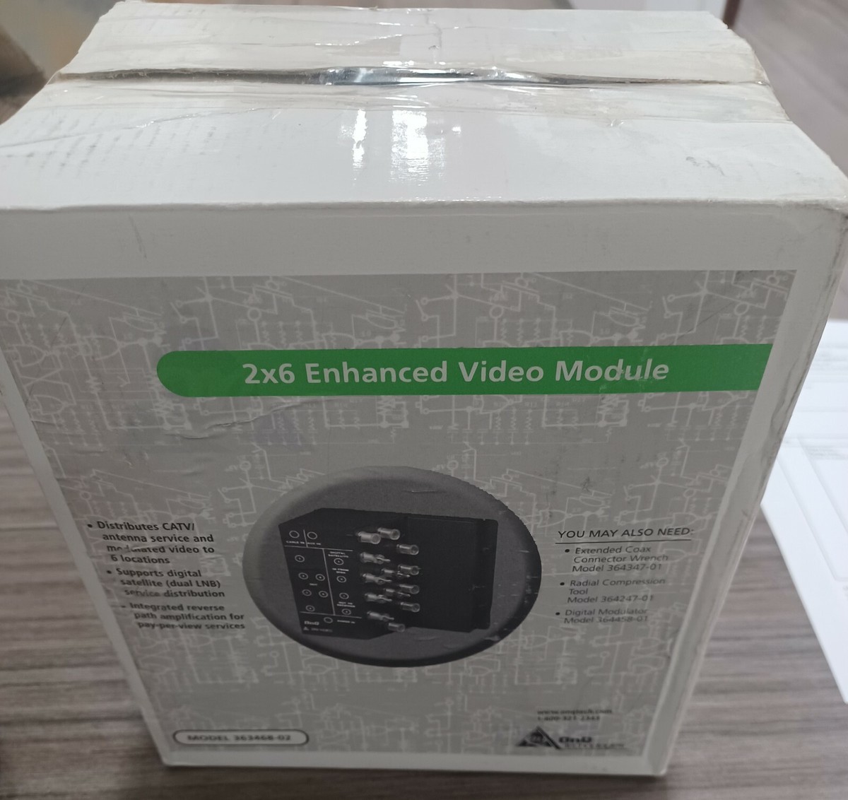 Legrand ON Q 363468-02 Enhanced 2X6 Video Module | eBay