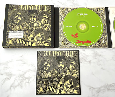 Jethro Tull Stand Up 2 CD/DVD Digipak COLLECTOR'S ED. EU IMPORT! 2010 RARE OOP!