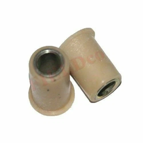 Brazo oscilante trasero arbusto de nailon con juego de collar de acero Yamaha RD250 RD350 YR1 YR2 3 EC Foto 4 de 4