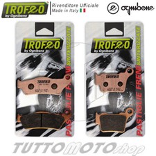 KIT PASTIGLIE FRENO ANT+POST TROFEO SINTERIZZATE HUSQVARNA TE 310 2009 2010