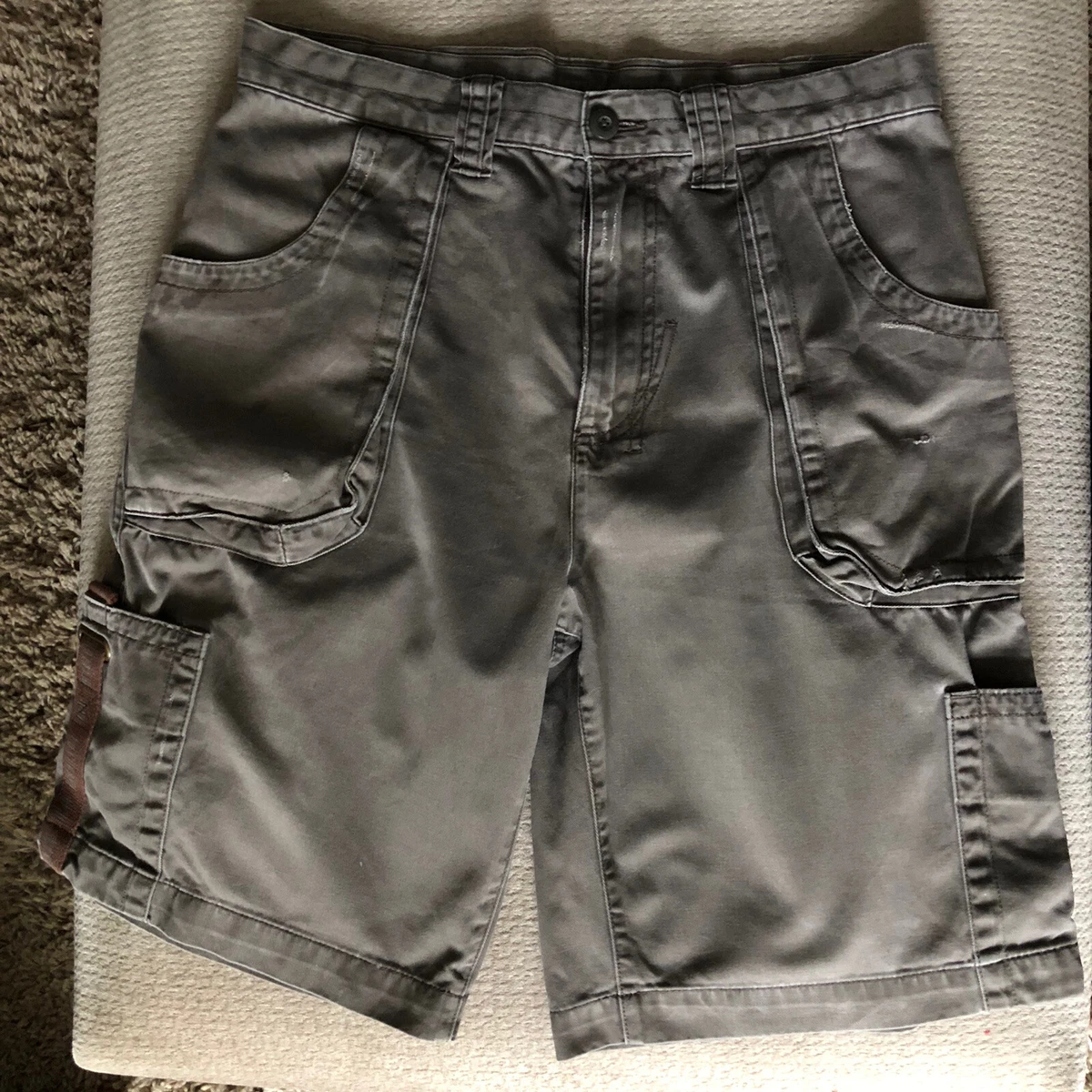 Cargo Shorts Mens George Combat Pockets 32