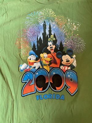 Vintage Disney World 2009 Florida Mickey Mouse Magic Kingdom Vintage Disney World 2009 Florida Mickey Mouse Magic Kingdom