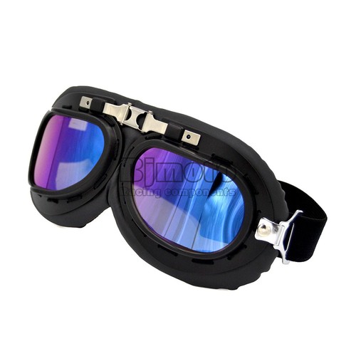 Aviator Pilot Cruiser Motorcycle Bicycle Scooter ATV Goggles Eyewear Glasses - Foto 18 di 26