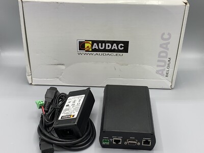 AUDAC Amp 523 Installationsendstufe Web-based Mini Verstärker Amplifier 2 x 15W