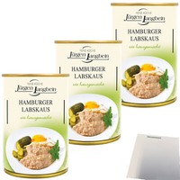 JüRgen Langbein Hamburger Labskaus 3Er Pack 3X400G Dose Usy Block
