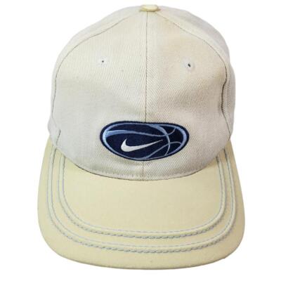 Nike Tennis Vintage Hat 90's 80s Cap Cotton Strapback Adjustable