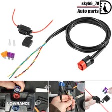 Power Cable For Lowrance Hds Series 000-0127-49 PC-30-RS422 Elite Hook 4 Chirp