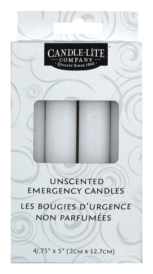 Small Unscented Scented Décor Candles