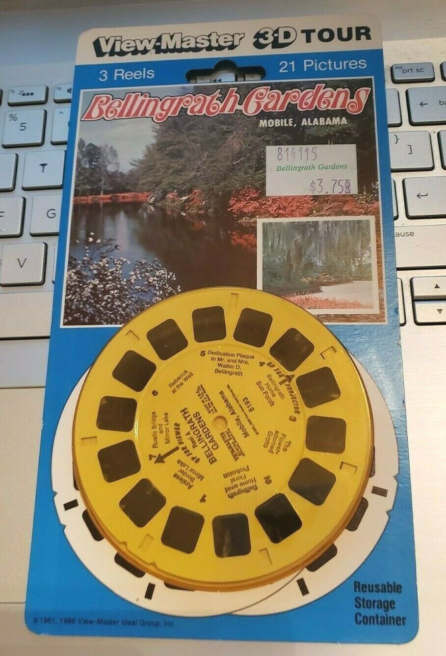 Bellingrath Gardens Mobile Alabama 3d View-Master 3 Reel Packet