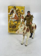 Hubley 1973 SCOUT Lone Ranger Tonto Plastic Horse 23626 with Original Box 