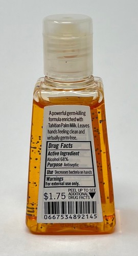 5 BATH & BODY WORKS SWEET TANGERINES POCKETBAC ANTI BACTERIAL HAND GEL SANITIZER - Picture 4 of 6