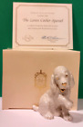 New ListingLenox ivory Cocker Spaniel Puppy - Dog sculpture - - New in Box with Coa