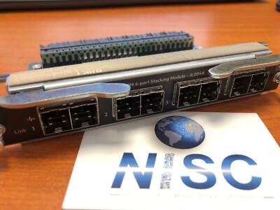 HPe - 3810M Stack Modul - 4 Ports - HP/N: JL084A