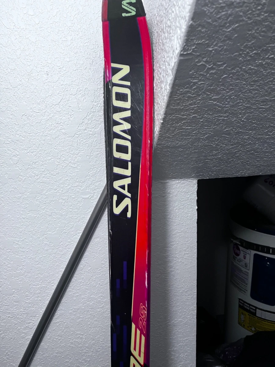 Salomon 9E25 Equipe 9000 Skis with Vintage 877 Bindings. Used but in great shape