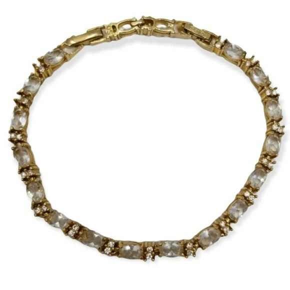 Avon gold diamond bracelet Clearance