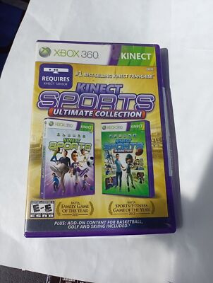 Kinect Sports - Ultimate Collection (Microsoft Xbox 360, 2012) Complete - Tested