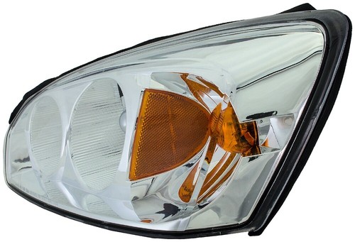 EPIC LIGHTING OE Style Replacement Chrome Halogen Headlights Compati