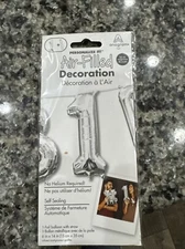 Anagram Number "1" Silver Minishape 16" Foil Balloon New!