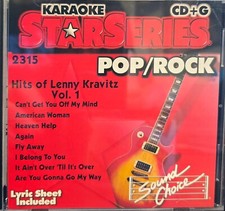 SC2315 LENNY KRAVITZ   SOUND CHOICE KARAOKE CDG LOT 501