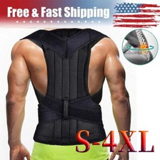 True-Fit Posture Corrector For Men Women Adjustable Belt Back Brace Straightener