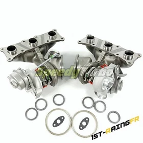 TD04-17T Billet Two Turbos For BMW 135i 335i Z4 3.0L N54 E88 E89 E90 E92 E93 LHD
