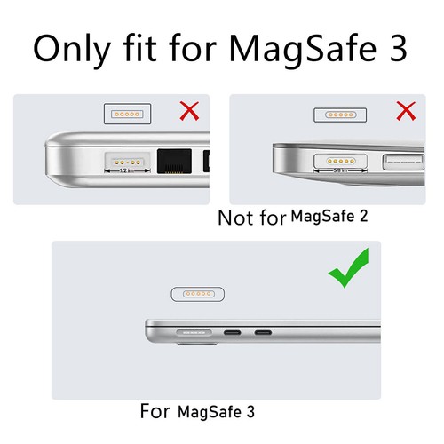 New Type-C To Magsafe 3 Magnetic Charging Converter Adapter For MacBook - Picture 19 of 21
