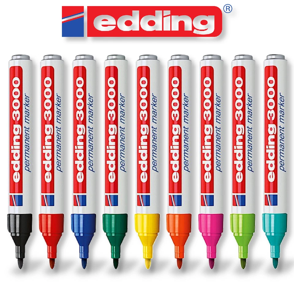 Edding 3000 permanent marker Stift wasserfest