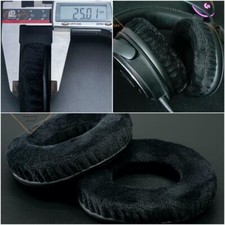 Thick Velour Velvet Ear Pads Cushion For Audio-Technica ATH-AVC500 Headphone