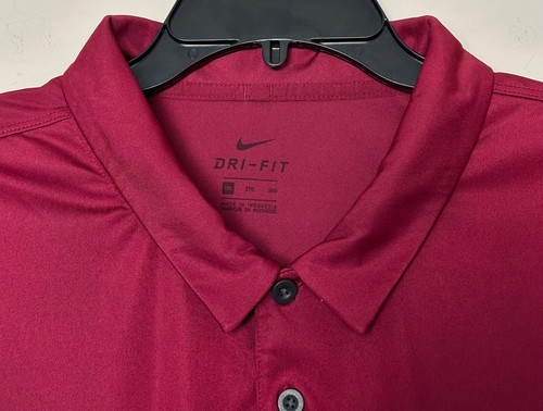 Camisa polo para hombre Nike Dri-fit Florida State Seminoles FSU talla 3XL logotipo cosido - Imagen 3 de 6