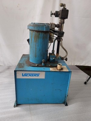 VICKERS HYDRAULIC POWER UNIT, Model 02-117579, 3HP, Marathon Electric K406 Motor