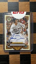 2022 Topps Gypsy Queen Auto Missing Nameplate Rare SSP Jarren Duran Gem Mint
