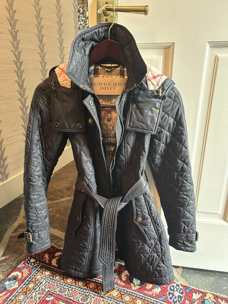 Chaqueta Burberry Finsbridge negra XS