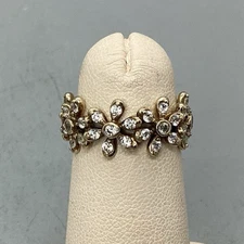 Epiphany Diamonique Gold Vermeil Sterling Silver Ring - Size 7