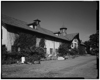 Photo:Lee's Summit Missouri Longview Farm Work Horse Barn 1978
