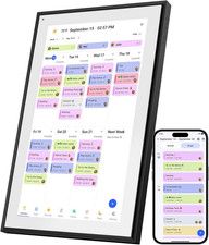 21.5" Digital Calendar Wall Touchscreen Smart Chore Chart Planner 1080P