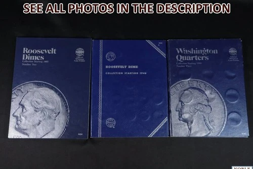 NobleSpirit } $3.50 FV SILVER Dime & Quarter Blue Books $16.55 Total FV