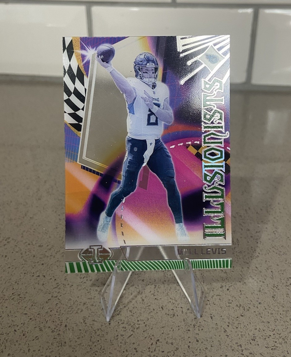 Panini 2023 Illusions Illusionists Will Levis #18 Tennessee Titans Insert